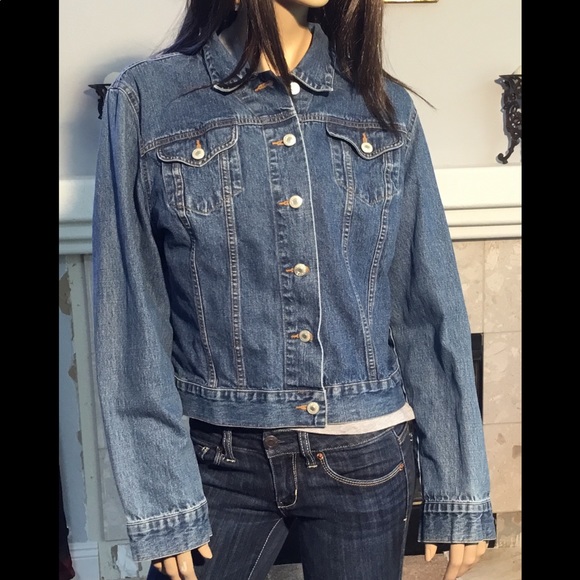 lands end jean jacket